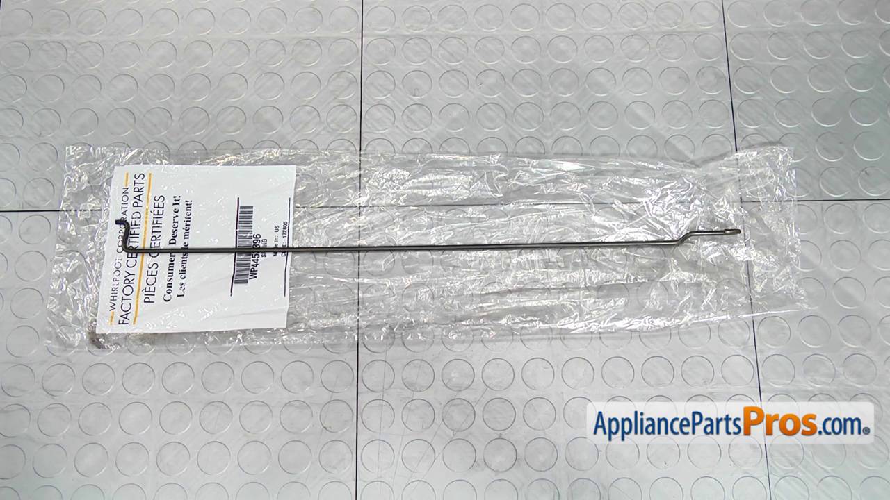 Whirlpool Wp4452396 Microwave Door Torsion Spring Right Side Whirlpool Wp4452396 Microwave Door Torsion Spring Right Side Appliancepartspros Com