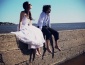 Trash the dress en Colonia del Sacramento, Uruguay