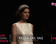 Desfile vestidos de noiva Paula del Vas 2013 na Cibeles Madrid Noivas