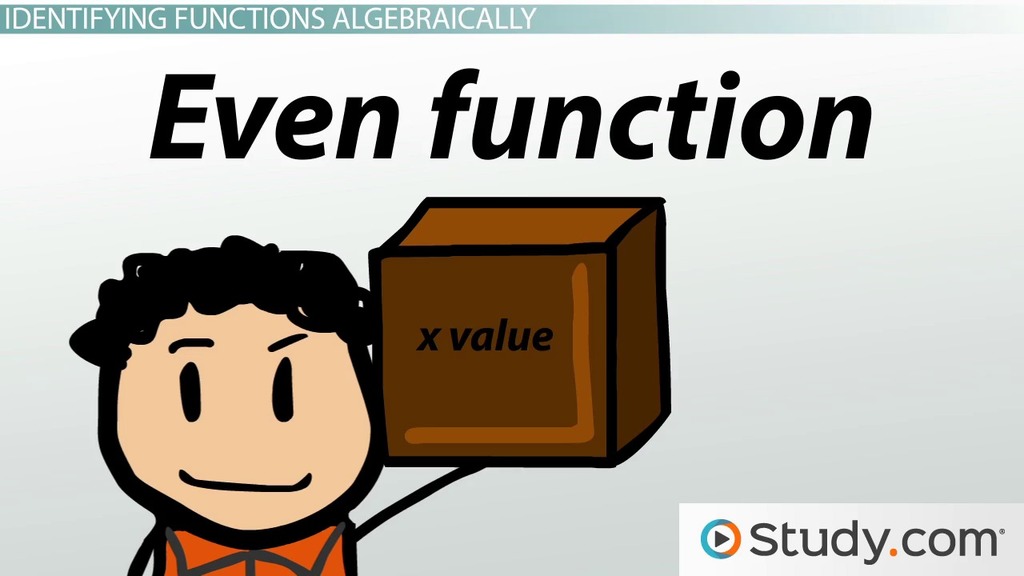 Even Odd Functions Definition Examples Video Lesson Even Odd Functions Definition Examples Video Lesson Transcript Study Com