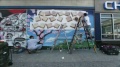 Diretamente de Nova York: um pedido de casamento em grafite