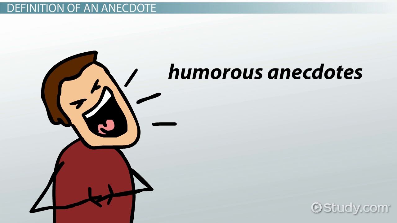 Anecdote essay examples