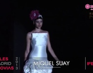 Desfile vestidos de novia de Miquel Suay – Cibeles 2013