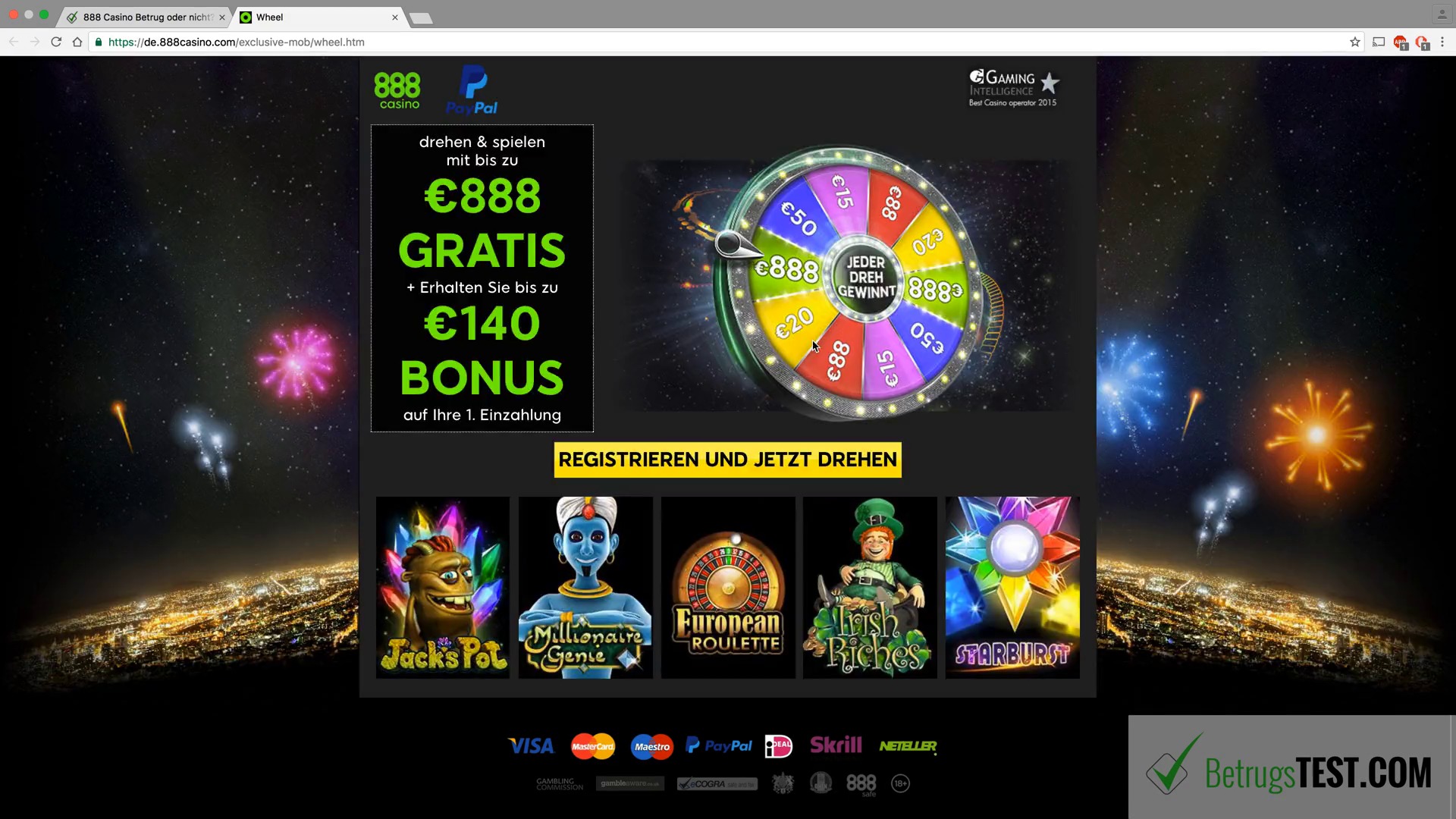 demo mode 888 online casino