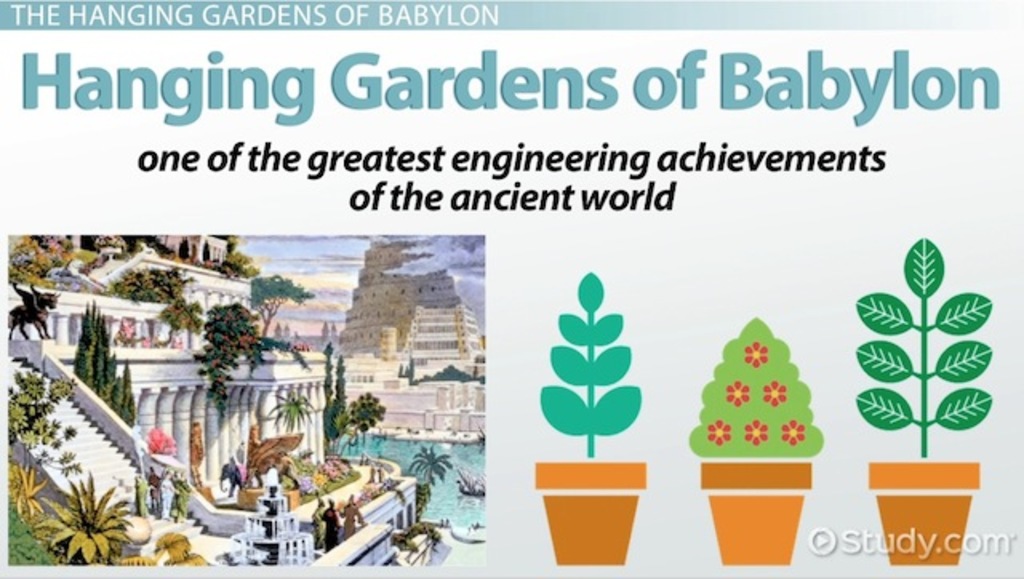 Hanging Gardens Of Babylon History Facts Location Video Hanging Gardens Of Babylon History Facts Location Video Lesson Transcript Study