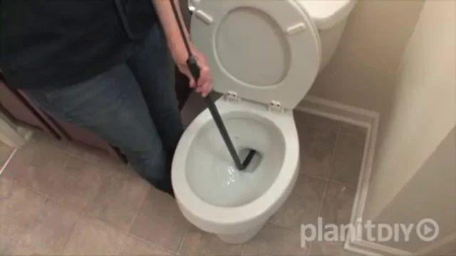 how to plunge a toilet