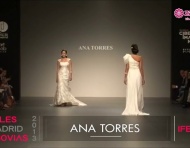 Pasarela de Ana Torres 2013 en Cibeles Madrid Novias