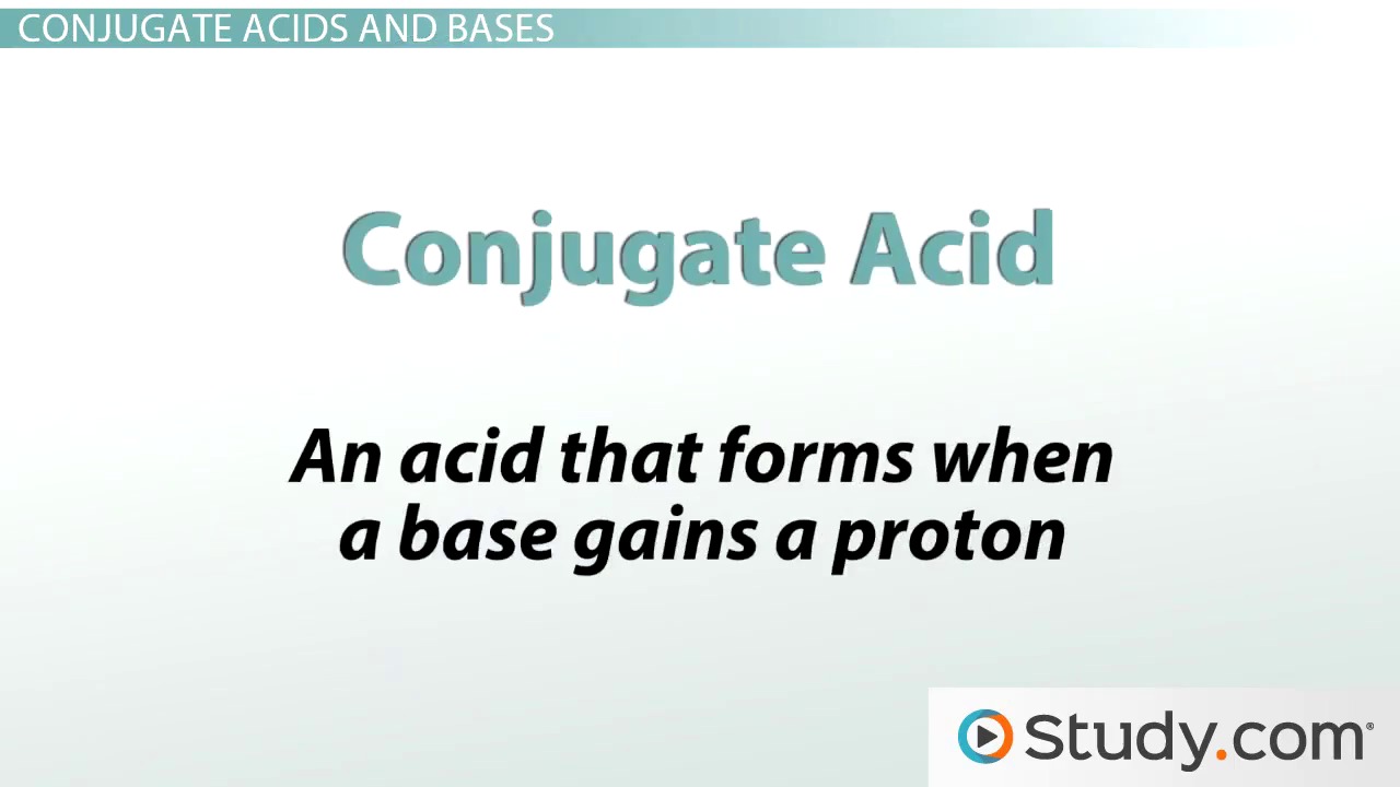 The Arrhenius Definition Of Acids And Bases Video Lesson The Bronsted Lowry And Lewis Definition Of Acids Bases