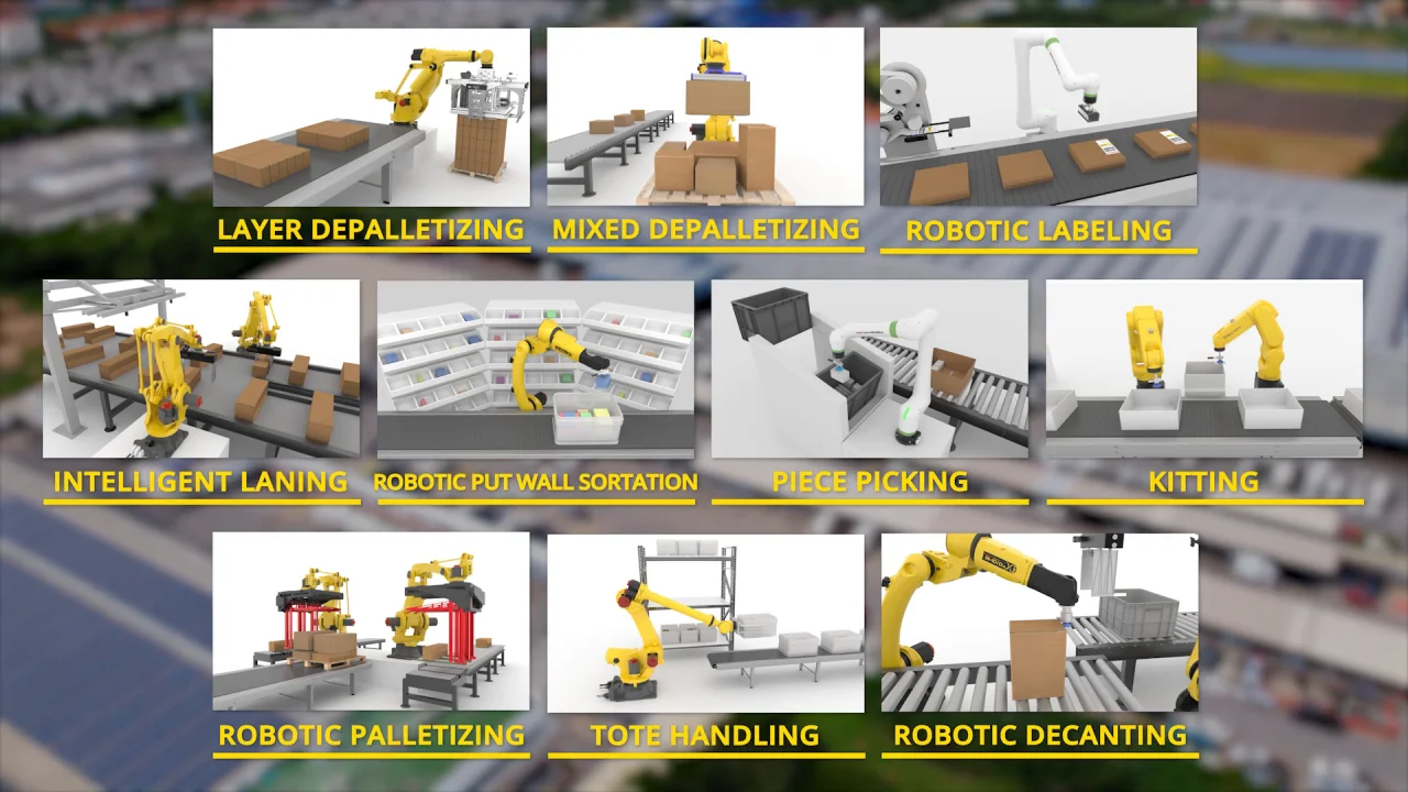 Warehouse Robots | Warehouse & E-commerce Automation Systems for Distribution & Fulfillment Centers