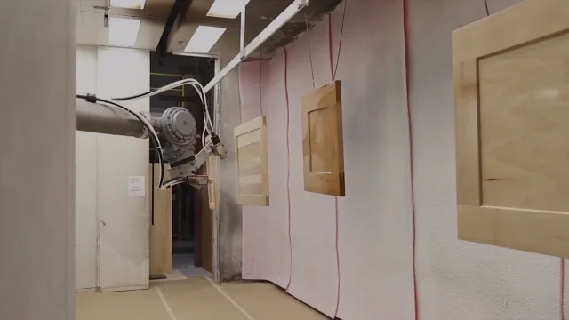 Robot for Coating Wooden Cabinet Doors