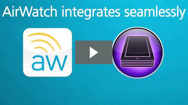 AirWatch Integration with Apple Configurator
