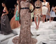 Vestidos de fiesta alta costura 2013 de Rafael Cennamo en Mercedes Benz Fashion Week