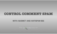 Control Comment Spam