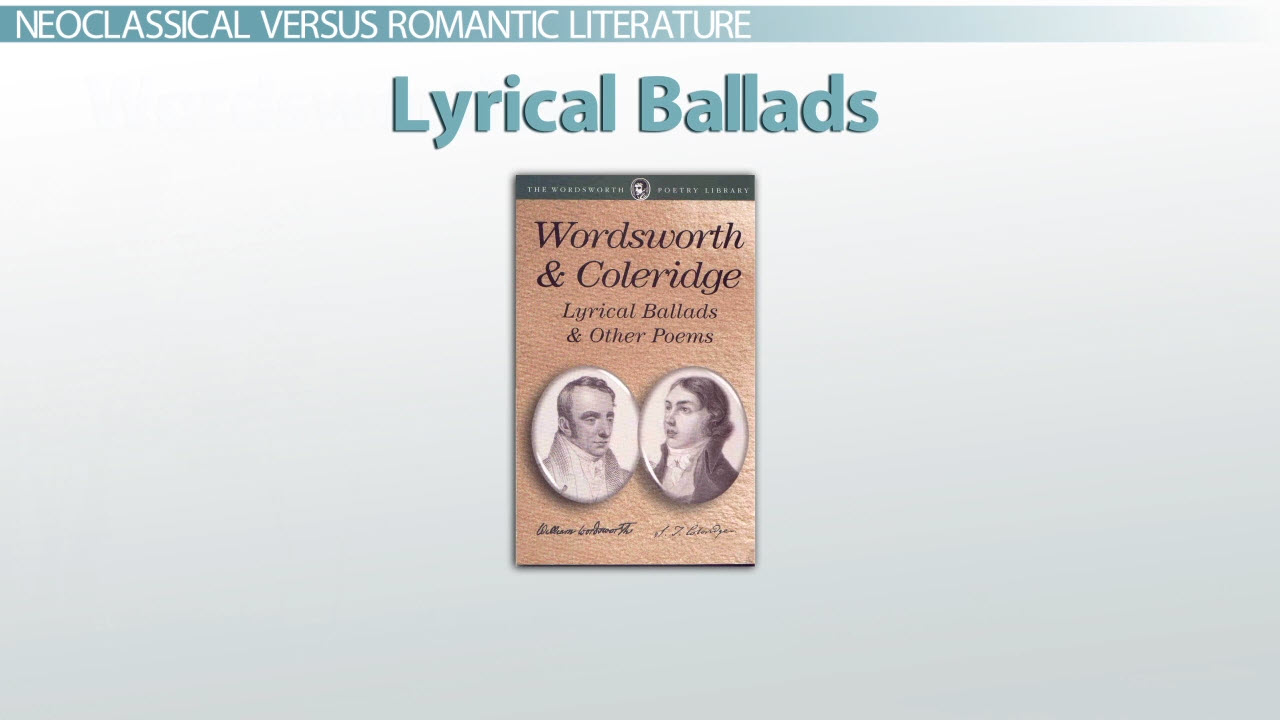 Lyrical ballads sparknotes