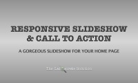 Responsive Slideshow & Call To Action