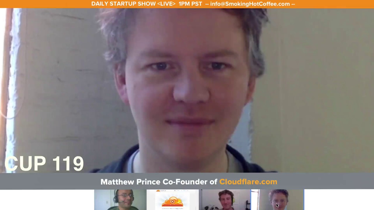 Matthew Prince evolved his school business plan project into internet supercharger CloudFlare