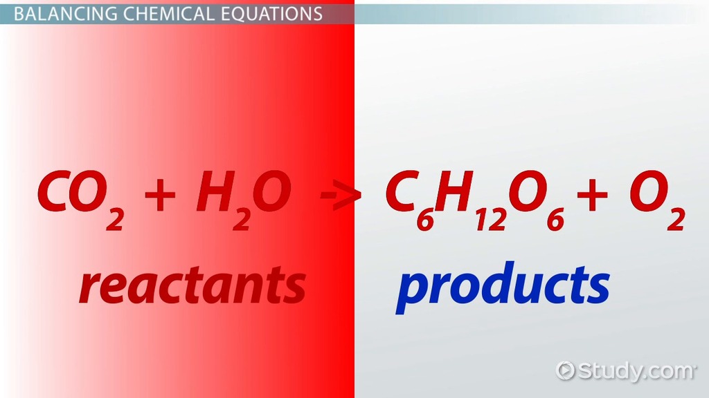 Writing Balanced Chemical Reactions Video Lesson Transcript Writing Balanced Chemical Reactions Video Lesson Transcript Study Com