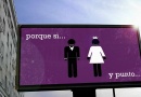 Invitación de bodas al estilo publicidad