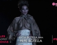 Desfile vestidos de noiva Pepe Botella 2013 na Cibeles Madrid Noivas