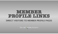 Member Profile Links