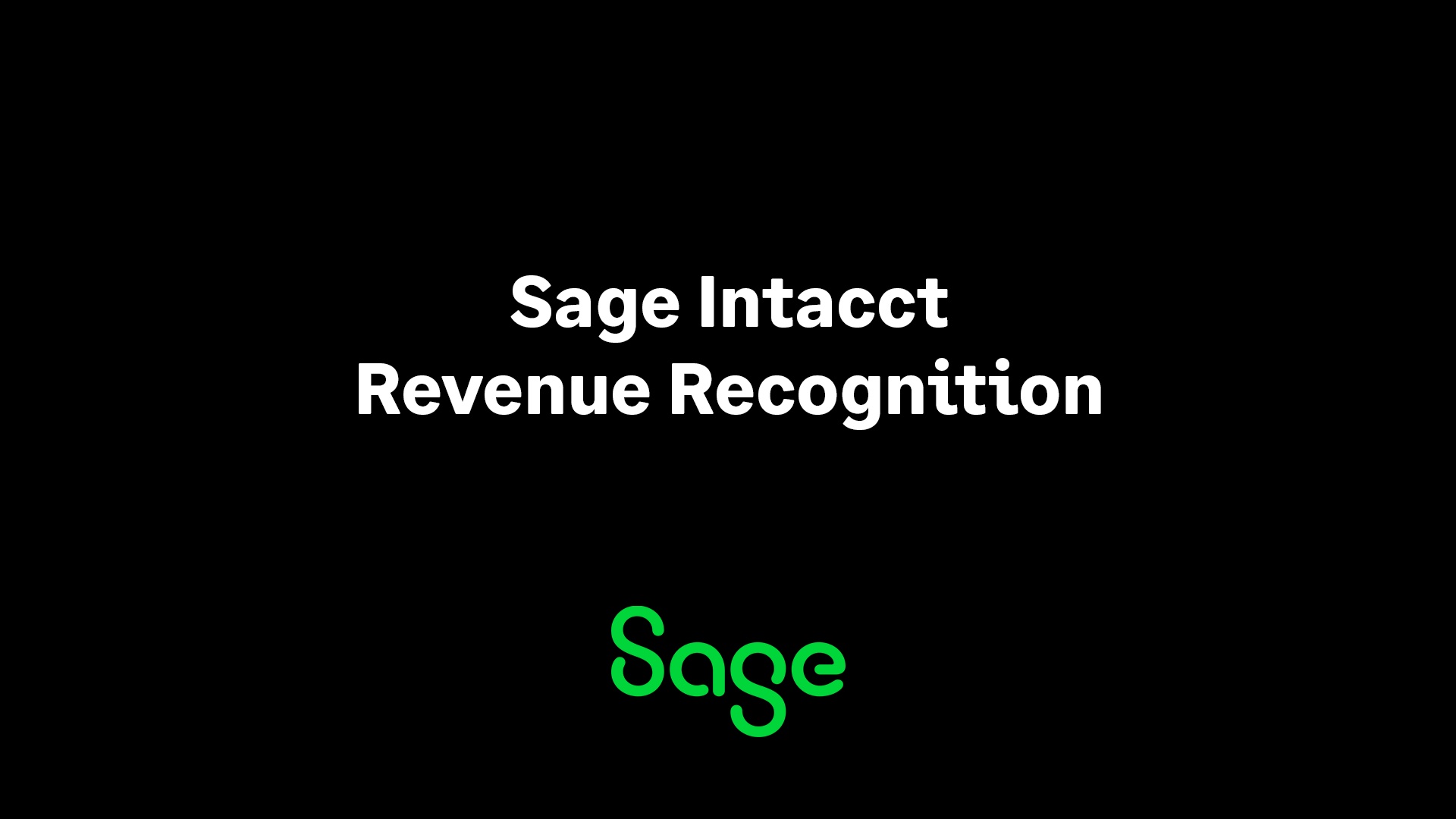 Revenue Recognition Demo