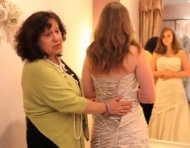 How To Lace Up a Wedding Dress