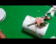 Tutorial per confezionare bomboniera a bauletto