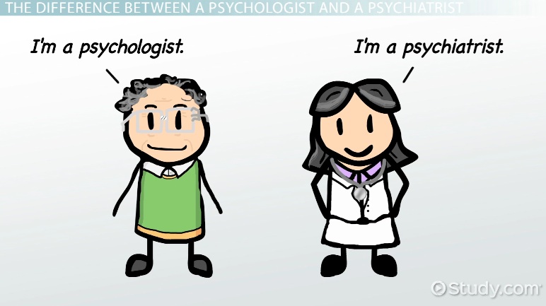 What are some differences between psychology and psychiatry?