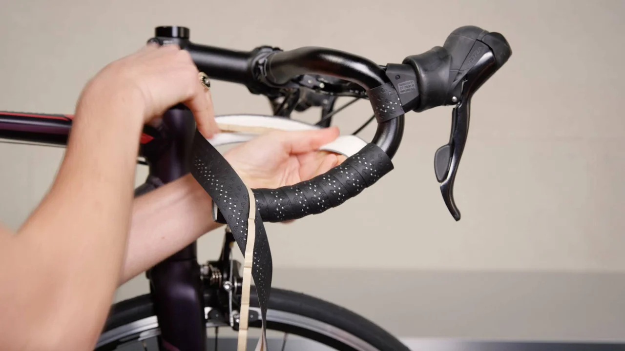 wrapping handlebars without electrical tape