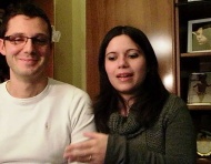 Italien. Massimo und Federica.