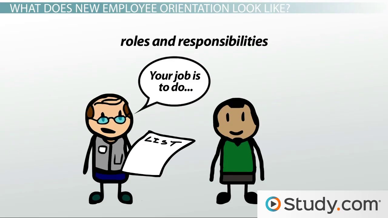 What are some tips for conducting a new employee orientation?