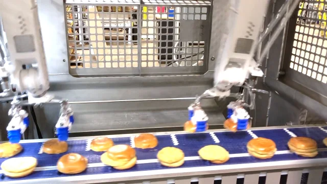 High Speed Sandwich Handling Robots