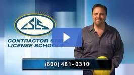 Contractors license tour