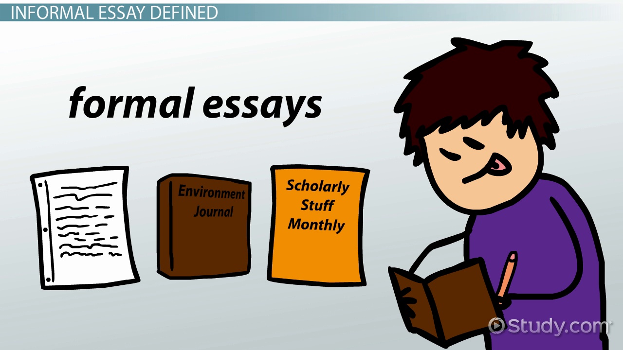 How to tell if an essay is formal or informal