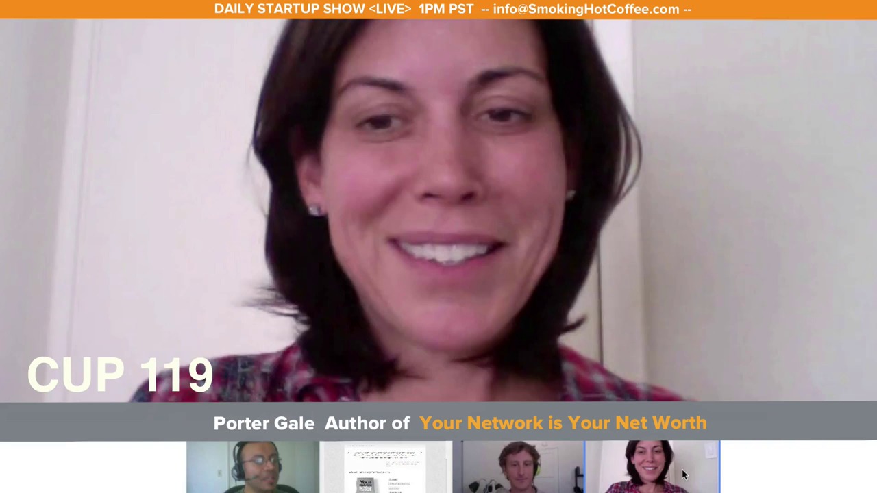 Porter Gale tells us how to make the relationships to launch your business