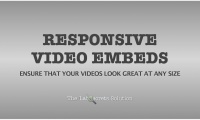 Responsive Video Embeds