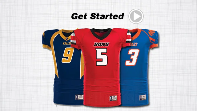 garb athletics uniform builder