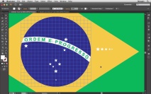 Bandeira do Brasil 05 - Criando e posicionando as Estrelas