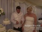 Wedding cake cutting blooper